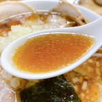 みんみんラーメン - スープ