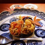 中國菜 奈良町 枸杞 - 上海蟹 オス･メスの食べ比べ