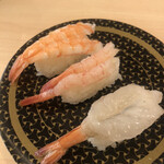 はま寿司 - 海老3種盛り