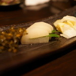 炭Dining 竹shi - 漬物盛り合わせ