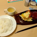 Gasuto - ハンバーグ＋カキフライ