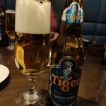 マレーアジアンクイジーン - タイガービール