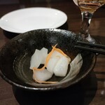 マレーアジアンクイジーン - お通し：大根の甘酢和え