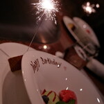 ビフテキのカワムラ - バースデープレート