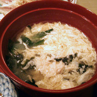 高瀬 - ふんわりと玉子にとじられた味噌汁。