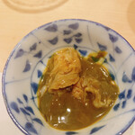 しんせん 割烹 佐乃家 - 自家製、鮑の肝塩辛