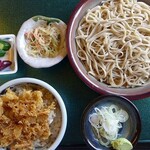 手打ち蕎麦 十喜吉 - もりそば＋ミニ舞茸天丼セット