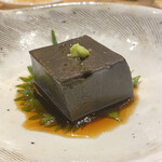 玄水 - 黒胡麻豆腐