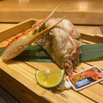 玄水 - 本ずわい蟹の甲羅盛り