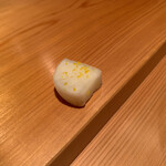 鮨 さかい - お口直しのべったら漬け