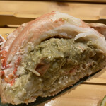 玄水 - 本ずわい蟹の甲羅盛り