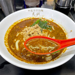 中国手打拉麺 馬賊 - かなり酸っぱ辛いスープ