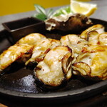 Okonomiyaki Mitchan Sohonten - 牡蠣焼き