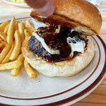 BACK COUNTRY Burger & Cafe - テリヤキバーガー（野菜抜き）