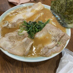 元喜家 - 豚骨味噌ラーメンチャーシュー追加