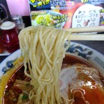 中華麺房 東龍 - 麺リスト⤴️細麺にスープが絡んできます❤️