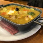 Kikuya Curry - 野菜・チャナ豆カリー