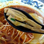 中華麺房 東龍 - 「メンマ」リフト⤴️