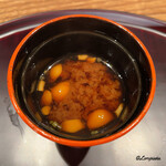 日本料理 とくを - 滑子の味噌汁