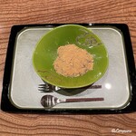 日本料理 とくを - 黄金黄な粉の蕨餅