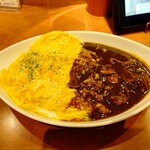 キリンシティ - 【2022.12.19(月)】黒ビールカリーのオムライス(並盛)1,080円