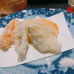 京極寿司 - メギスと野菜の天ぷら