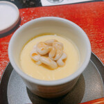 京極寿司 - 白子の茶碗蒸し
