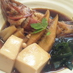 五味箱 - 金目の煮付け・・・小ぶりですが美味しいです。