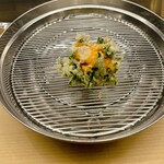 てんぷらと和食 山の上 - ウニ