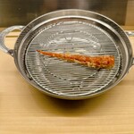 てんぷらと和食 山の上 - 金時人参