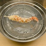 てんぷらと和食 山の上 - 海老