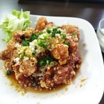 中華料理 桃菜 - 油淋鶏は9個！
