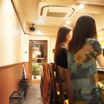 レストラン バカール - カウンター席、楽しそう♪