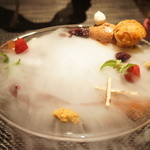 レストラン バカール - 甘いもの：朝もやの中の栗拾い
      （2011/9）