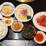 Yakiniku Resutoran Daishouen - カルビ焼肉定食