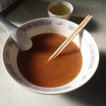 カトリ食堂 - 味噌ラーメン　750円　塩分の摂り過ぎに注意しましょう