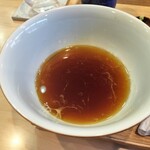 飯田商店 - 温かいつけ汁