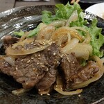 浪花創作ダイニング 食いしん坊 - 牛ハラミのスタミナ焼き