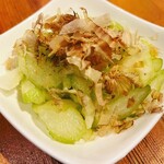 がブリチキン。 - セロリの浅漬け