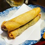 36ご飯 - チョリソーチーズ春巻き