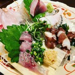 36ご飯 - 刺身盛り合わせ