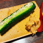 36ご飯 - うに海老味噌ときゅうり