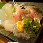遊酒 花房 - 刺身3点盛り