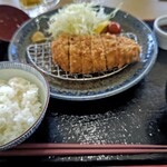 Oomiya kokusai kantorii kurabu resutoran - 豚ロースとんかつ定食