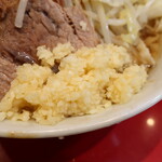 ラーメン二郎 - ニンニク多め