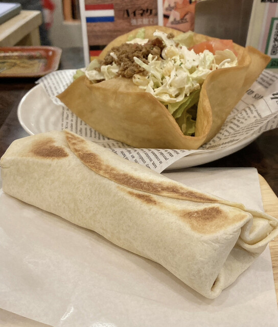 チキンタコサラダのレシピ