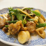 日々の中華食堂 - ラム肉のクミン炒め