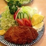 美さき - 特ロースかつ定食(1500円)