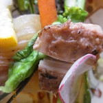 黒豆スイーツ&カフェ ささらい - 丹波地鶏のもも肉！