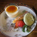 黒豆スイーツ&カフェ ささらい - デザート☆